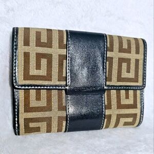 Givenchy Two-Fold G Monogram Pattern Wallet Unisex